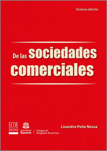 De las sociedades comerciales - Lisandro Peña Nossa