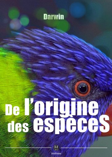 De l'origine des espèces - Charles Darwin