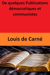 De quelques Publications démocratiques et communistes