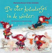 De vier kaboutertjes in de winter