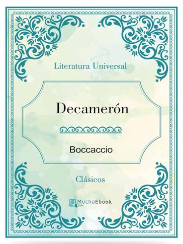 Decamerón - Boccaccio