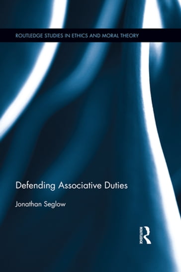Defending Associative Duties - Jonathan Seglow