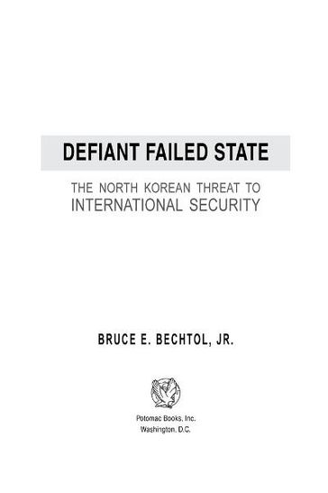 Defiant Failed State - Jr. Bruce E. Bechtol