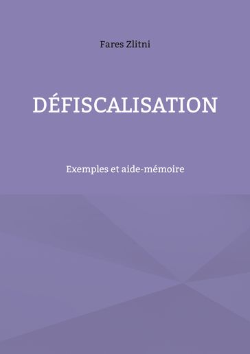 Défiscalisation - Fares Zlitni