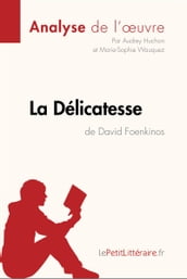 La Délicatesse de David Foenkinos (Analyse de l