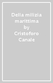 Della milizia marittima