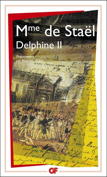Delphine (Tome 2) - Béatrice Didier - Madame de Stael