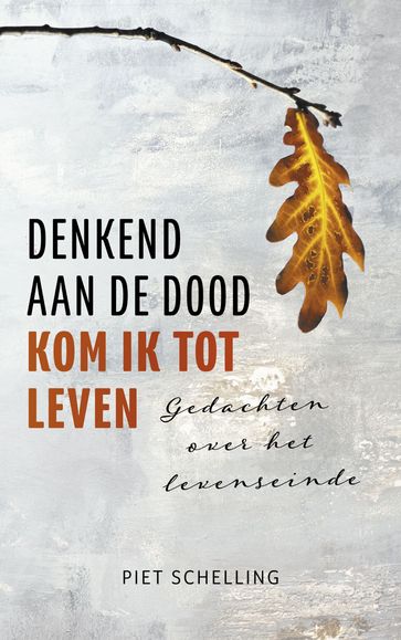 Denkend aan de dood kom ik tot leven - Piet Schelling