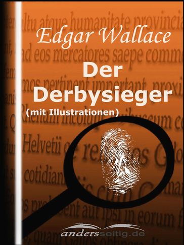 Der Derbysieger (mit Illustrationen) - Edgar Wallace