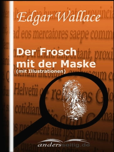 Der Frosch mit der Maske (mit Illustrationen) - Edgar Wallace