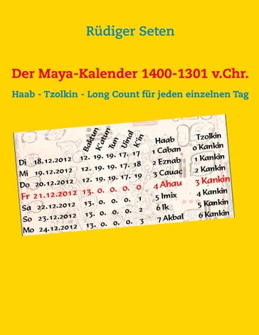 Der Maya-Kalender 1400-1301 v.Chr. - Rudiger Seten