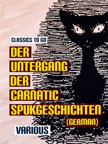 Der Untergang der Carnatic Spukgeschichten (German) - AA.VV. Artisti Vari