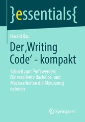Der Writing Code  - kompakt