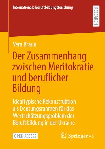 Der Zusammenhang zwischen Meritokratie und beruflicher Bildung - Vera Braun