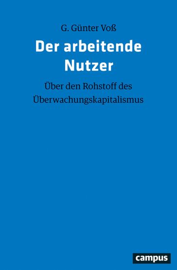 Der arbeitende Nutzer - G. Gunter Voß