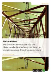 Der deutsche Strommarkt und die okonomische Beschaffung von Strom in energieintensiven Industrieunternehmen