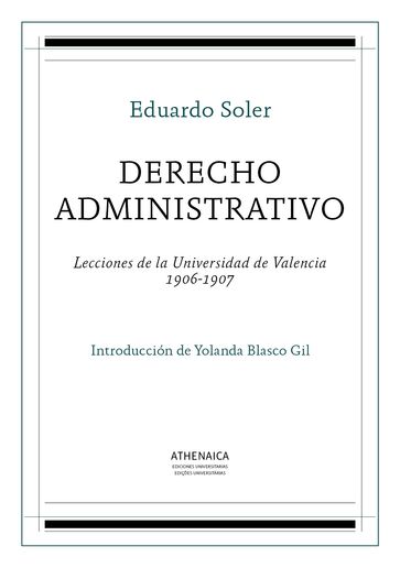 Derecho administrativo - Eduardo Soler Pérez - Sebastián Martín Martín