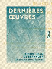 Dernières oeuvres