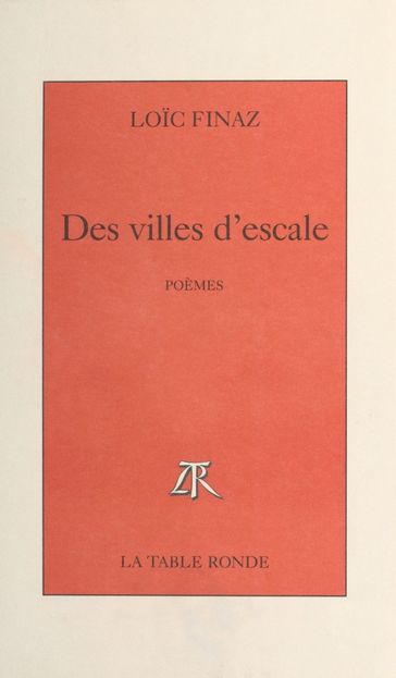 Des villes d'escale - Loic Finaz