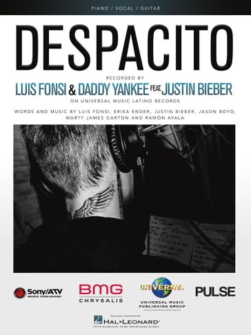 Despacito Sheet Music - Yankee Daddy - Justin Bieber - LUIS FONSI