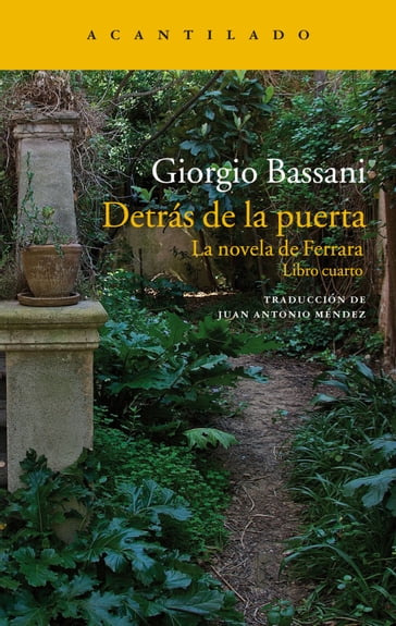 Detrás de la puerta - Giorgio Bassani