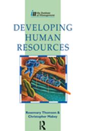 Developing Human Resources