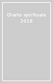 Diario spirituale 2019