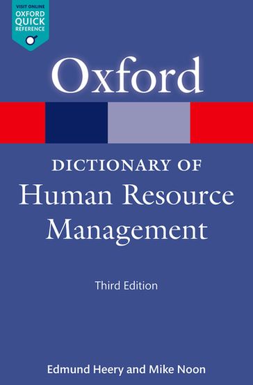 A Dictionary of Human Resource Management - Edmund Heery - Mike Noon