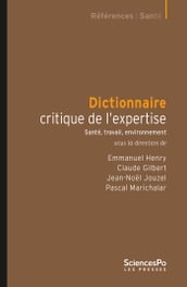 Dictionnaire critique de l expertise