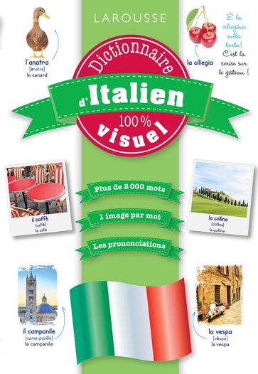 Dictionnaire d'italien 100% visuel - Collectif