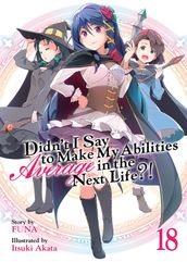 Didn t I Say To Make My Abilities Average In The Next Life?! Light Novel Vol. 18