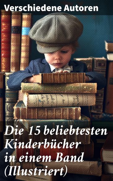 Die 15 beliebtesten Kinderbucher in einem Band (Illustriert) - Agnes Sapper - Verne Jules - Carroll Lewis - Selma Lagerlof - Johanna Spyri - Charles Dickens - Twain Mark - Emmy von Rhoden - Harriet Beecher Stowe - Robert Louis Stevenson - Frances Hodgson Burnett - Kipling Rudyard - Carlo Collodi - Else Ury