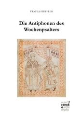 Die Antiphonen des Wochenpsalters