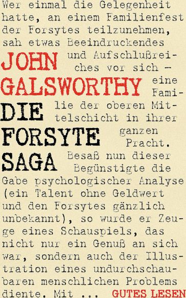 Die Forsyte Saga - Romantrilogie - John Galsworthy