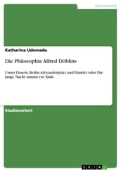 Die Philosophie Alfred Doblins