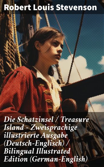 Die Schatzinsel / Treasure Island - Zweisprachige illustrierte Ausgabe (Deutsch-Englisch) / Bilingual Illustrated Edition (German-English) - Robert Louis Stevenson