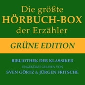Die größte Hörbuch-Box der Erzähler: Grüne Edition