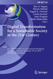 Digital Transformation for a Sustainable Society in the 21st Century