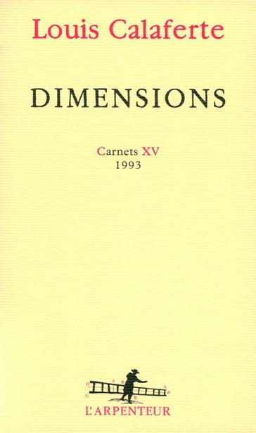 Dimensions - Louis Calaferte