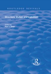 Directors  Duties and Liabilities