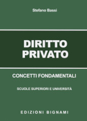 Diritto privato. Concetti fondamentali