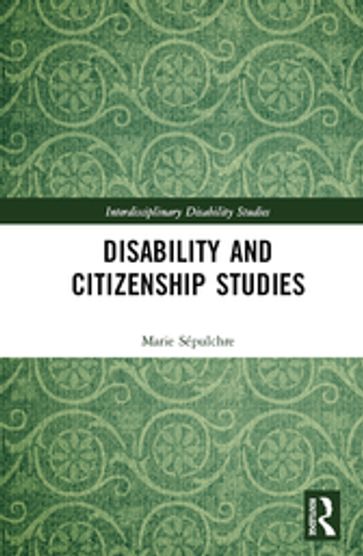 Disability and Citizenship Studies - Marie Sépulchre