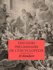 Discours préliminaire de l Encyclopédie