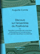 Discours sur l ensemble du Positivisme