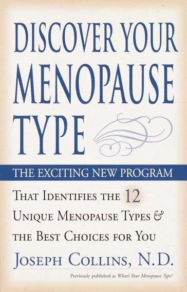 Discover Your Menopause Type - Joseph Collins