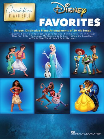 Disney Favorites - Creative Piano Solo - Hal Leonard Corp.