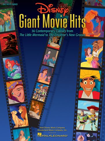 Disney Giant Movie Hits (Songbook) - Hal Leonard Corp.