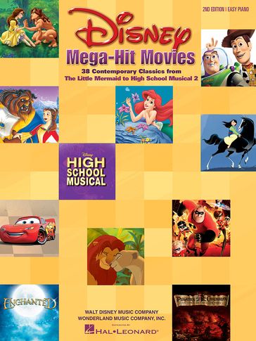 Disney Mega-Hit Movies - Easy Piano (Songbook) - Hal Leonard Corp.