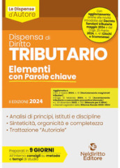 Dispensa di diritto tributario. Elementi con parole chiave