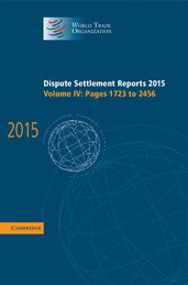 Dispute Settlement Reports 2015: Volume 4, Pages 17232456
